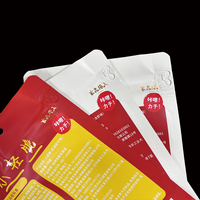 Sachet Doypack avec fermeture éclair, imprimé sur mesure, emballage refermable de qualité alimentaire, anti-humidité pour snacks, noix et thé