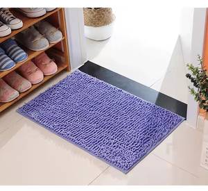 Alfombra de Baño Antideslizante de Chenilla, Alfombras Absorbentes para Baño, Tapetes Antideslizantes - Product Image 1