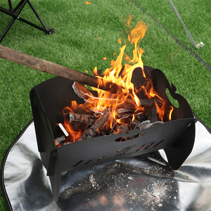 <span class=keywords><strong>Estufa</strong></span> de Leña Portátil para Exteriores, Ideal para Jardín, Camping y Calentamiento - Product Image 1