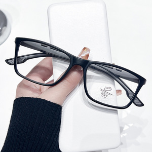 Kính mắt Khung kính đọc sách kính Eyewear quang khung màu xanh Chặn ánh sáng lunettes mắt đặt hàng trực tuyến kính không có vành - Product Image 2