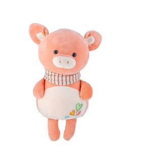 Customizable Eco-Friendly Cotton Anime Pig Plush Toys Squishy Soft <b>Hugging</b> Mascot Company Logo Dolls <b>Pillow</b> Low MOQ Joy's Hug PP - Product Image 1