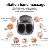 Masseur de pieds intelligent entièrement automatique Ousheng, modèle OS 802 avec télécommande sans fil - Vente directe du fabricant
