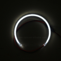 Pièces et accessoires automobiles Systèmes d'éclairage automobile Autres Accessoires d'éclairage automobile Anneaux halo super lumineux de 131 mm Yeux d'ange LED pour voiture