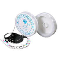 Corde élastique transparente, fil de perle, bracelets de fil de bijoux faits à la main bricolage