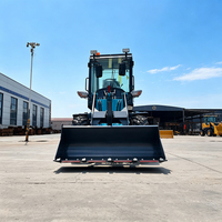 Mini Trattore Agricolo CE EPA con Retroescavatore, Escavatore, Terna 4x4 per Giardino e Fattoria
