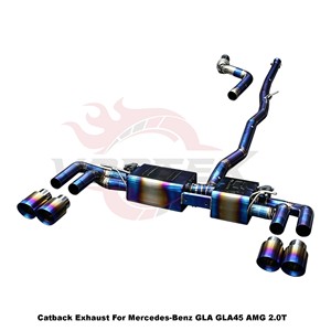 Tubería de titanio con gradiente elegido por Vortex Specialty-Tuner para Mercedes-Benz GLA GLA45 AMG 2.0T 2015-2024 - Product Image 3