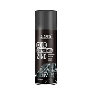 400ml Cold Galvanizing Zinc Spray Paint for Rust Prevention and Metal Protection