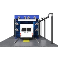 Machine de lavage automatique pour autobus et camions à deux étages Tous les roulements et composants avec une qualité haut de gamme