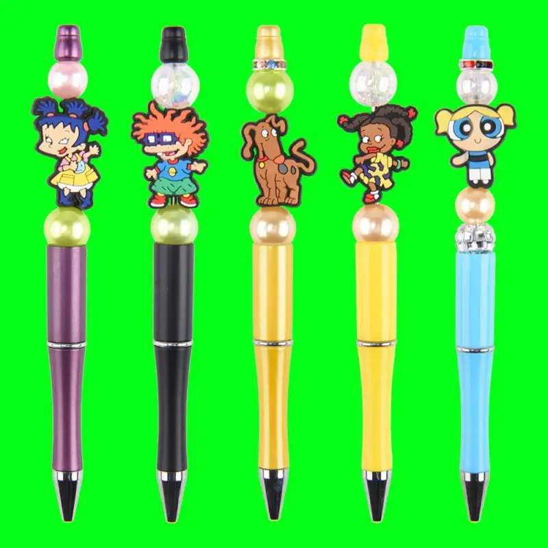 Wholesale DIY Mixed Colors Beaded Pens beads Pens Ball pens