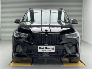 Nouvelle conception modifiée en calandre X5M, lèvre avant et arrière, jupe latérale, pare-chocs, kit carrosserie pour BMW X5 G05 2019-2022 - Product Image 2