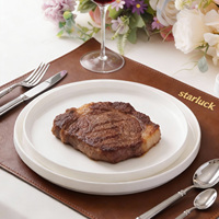 Ensemble de 4 assiettes élégantes haut de gamme en porcelaine fine, à bord vertical, en céramique blanche, pour dîner, salade et pain