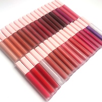 Tubes de Rouge à Lèvres de Base de Marque Privée Nude Clair Personnalisé en Gros avec Emballage Personnalisé Vendeur Brillant à Lèvres
