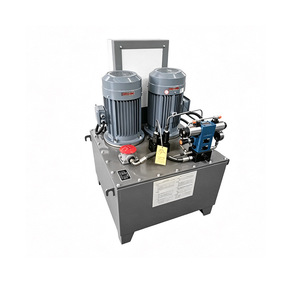 Estación de Bombeo Hidráulica Eléctrica Huahui de 1.5KW con Circuito de Aceite Simple o Doble para Prensa Hidráulica Pequeña - Product Image 1