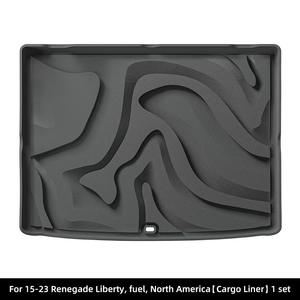 Set di <span class=keywords><strong>Tappetini</strong></span> Completi in TPE e Rivestimento per Bagagliaio su Misura per Jeep <span class=keywords><strong>Renegade</strong></span> 2015-2024 - Product Image 6