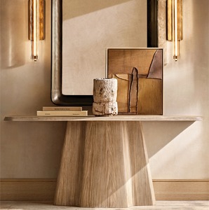 Mobilier d'intérieur de qualité extraordinaire au design classique Table console d'art ancien en sapin naturel pour <span class=keywords><strong>le</strong></span> salon - Product Image 4