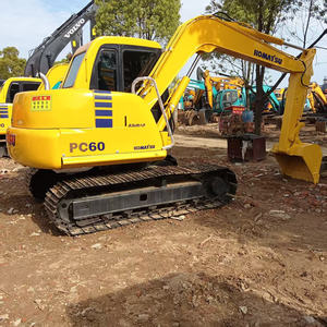 Excavadoras Multifuncionales Usadas KOMATSU PC60-7 de 6 Toneladas, Incluyen Motor, Bomba y Caja de Cambios para la Mayoría de Proyectos de Movimiento de Tierras, Fabricadas en China - Product Image 3