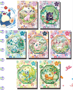 ShangYou Pokémon Lucky Awakening Collection Series Tear off Packs <span class=keywords><strong>Blastoise</strong></span> the Eevee Family Charizard Blind Boxes - Product Image 6
