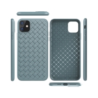 Usine en gros étanche pour iPhone X XR XSMax 7 8 Plus antichoc couverture arrière tissé étui de téléphone portable