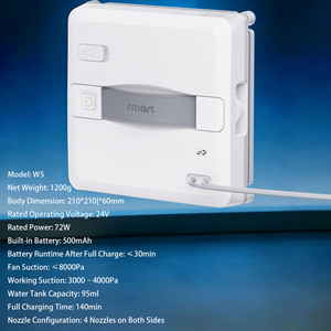 <span class=keywords><strong>Robot</strong></span> Limpiacristales Eléctrico Ultrafino W5 de 60 mm con Boquillas Atomizadoras Ultrasónicas de 4 Lados para Ventanas Cuadradas, Barandillas de Edificios Altos y Uso Doméstico - Product Image 6