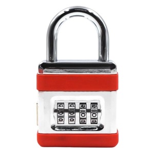 Candado <span class=keywords><strong>de</strong></span> <span class=keywords><strong>Seguridad</strong></span> Antirrobo <span class=keywords><strong>de</strong></span> Aleación <span class=keywords><strong>de</strong></span> Zinc con Barra Horizontal Grande y Combinación <span class=keywords><strong>de</strong></span> 4 Dígitos para Equipaje y Casilleros <span class=keywords><strong>de</strong></span> Gimnasio - Product Image 4