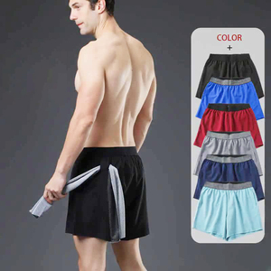 Shorts d'été pour hommes personnalisés avec logo OEM, tissés, séchage rapide, légers, respirants, pour la course à pied, la gym et les sports - Product Image 2