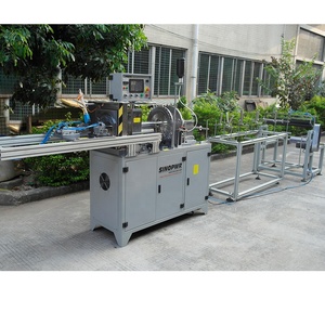 เครื่องเชื่อมพลาสติกแผ่นพีวีซีอัตโนมัติ เครื่องขึ้นรูปหลอดพลาสติก PET แบบกระบอก เครื่องทำกล่องสี - Product Image 2