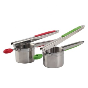 Durable Kitchen Fruit <b>Vegetable</b> Tools Heavy Duty Stainless Steel Potato Ricer Masher Press Presser - Product Image 3