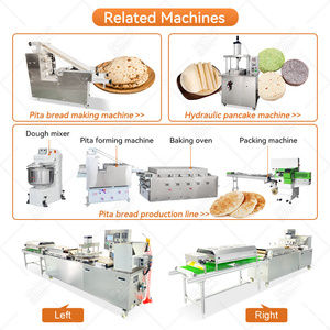Machine à fabriquer des tortillas de shawarma entièrement automatique MY, machine à presser la pâte à tortillas de <span class=keywords><strong>farine</strong></span> - Product Image 5