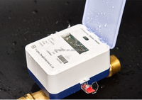 Compteurs d'eau à ultrasons LoRaWan/LoRa, protection IP68, précision de classe B, DN15-DN40, vanne intégrée, communication sans fil, débitmètre
