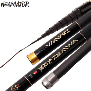 Удочка телескопическая NEWMAJOR для карповой ловли, 8-13 м, карбон, быстрый строй, композитная рукоятка, фидерная удочка для пресной воды - Product Image 1