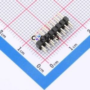 A200UP-ZS08P-PC028 Pin Header Through hole Component (THT),P=2mm Connector 2x8P Square Hole Double Row 16P - Product Image 1