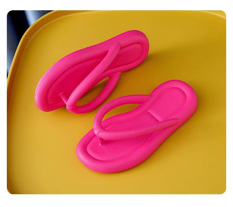 Custom Couple Slippers Flipflops Summer Platform Flip Flops Casual Flat Slides Shoes
