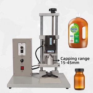 เครื่องปิดฝาขวดแบบตั้งโต๊ะ DHZ-450 สำหรับน้ำมัน น้ำ นม น้ำผึ้ง ไวน์ น้ำหอม แชมพู ใช้งานเชิงพาณิชย์ - Product Image 1