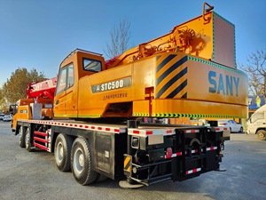 SANY Factory 2023 Model Used STC500C6-8 50T Truck <b>Crane</b> with Engine & Pump Good Motor - Product Image 4