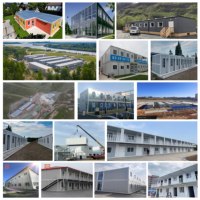 OEM 20ft 40ft Casa Cúpula Casa Contenedor Modular Portátil Prefabricado Paquete Plano Contenedor Precio Bajo Hecho Panel Sándwich de Acero