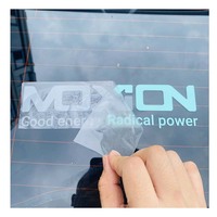 Autocollants de transfert en vinyle amovibles pour impression de nom de marque personnalisée pour bois
