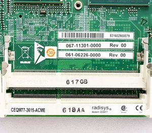 Radisys เมนบอร์ดอุตสาหกรรม CEQM77-3615-ACME เมนบอร์ดซีพียูแบบดั้งเดิมแผงวงจรซีพียูแผงวงจรหลักเมนบอร์ดทางการแพทย์ - Product Image 6