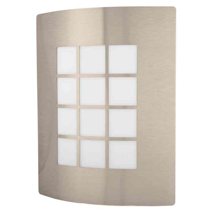 Volteck ARB-003S Modern Outdoor Decorative LED Wall Pack Light 15W 1xE26/E27 IP65 Waterproof Aluminum Base PC Warm White 3000K