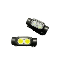 Phare à LED XHP50 Lampe frontale d'extérieur à détecteur de mouvement avec phare de travail magnétique pour le camping, la course et l'équitation