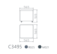 Moderner 5-in-1 klappbarer quadratischer Aufbewahrung würfel aus Metall Platzsparender Magic Chair Sofa Osmanischer Hocker für Wohn-und Esszimmer