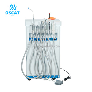 เครื่องมือสัตวแพทย์ OSCAT เครื่องทำฟันเคลื่อนที่แบบพกพา หัวกรอความเร็วสูง-ต่ำ อัลตราโซนิกสเกลเลอร์ ไฟ LED สำหรับคลินิกสัตว์ - Product Image 3