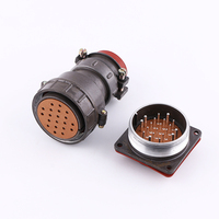 Conectores de Latón Serie P con Carcasa de Aluminio 10-200A 1500V Conector MIL Ruso