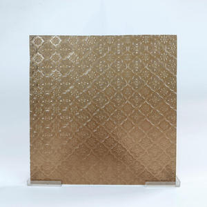 Vidrio Estampado Transparente de 4mm 5mm de Fábrica China, con Patrones de Flor de Néfrita, Nashji, Wanji y Mayflower, para Decoración y Ventanas - Product Image 5