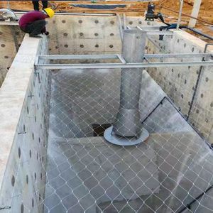 Tùy chỉnh cắt 7x7 Cấu trúc đồng bằng dệt dây thép không gỉ dây lưới lưới bền dệt kim dây lưới lan can lan can - Product Image 3