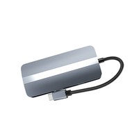 Lecteur de carte SD TF, séparateur, HDTV, RJ45 1000M, VGA, USB, PD, charge rapide, 9 en 1, adaptateur de concentrateur USB C, type C 3.0, concentrateur USB
