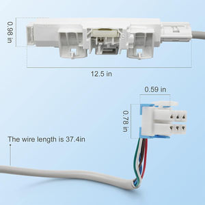 Interruptor de Bloqueo de Puerta de Lavadora DC34-00025E Compatible con <span class=keywords><strong>Lavadoras</strong></span> <span class=keywords><strong>Samsung</strong></span>, Reemplaza DC34-00025A DC34-00025C 4546106, Buen Precio - Product Image 5