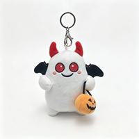 Peluche personnalisée à partir de vos créations, porte-clés fantôme personnalisé pour Halloween, mini décoration suspendue de 10 cm, personnalisation OEM ODM