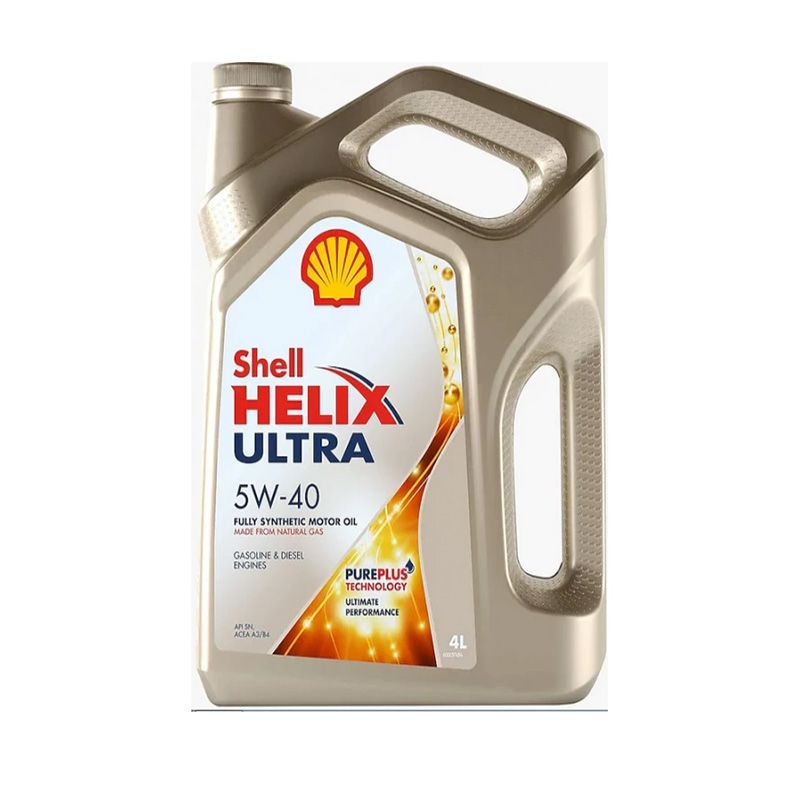 HELIX ULTRA5W-40 4ℓ×2 Shell HELIX ULTRA 5W-40 Motor Oil - 4 Liter Full Synthetic Lubricant