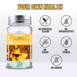 Cápsulas Blandas Naturales de Ginkgo Biloba Winstown, Suplementos Herbales para la Salud, Cápsulas Blandas para la Salud del Sangre - Product Image 5