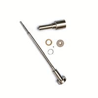 Kit de Reparación de Inyectores 0445110768 con Boquilla DLLA156P2335 y Conjunto de Válvulas F00VC01543, Repuestos para Camiones
